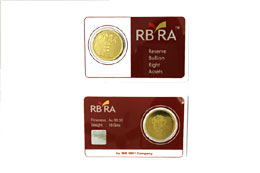 RBRA Gold Coin 10 gms